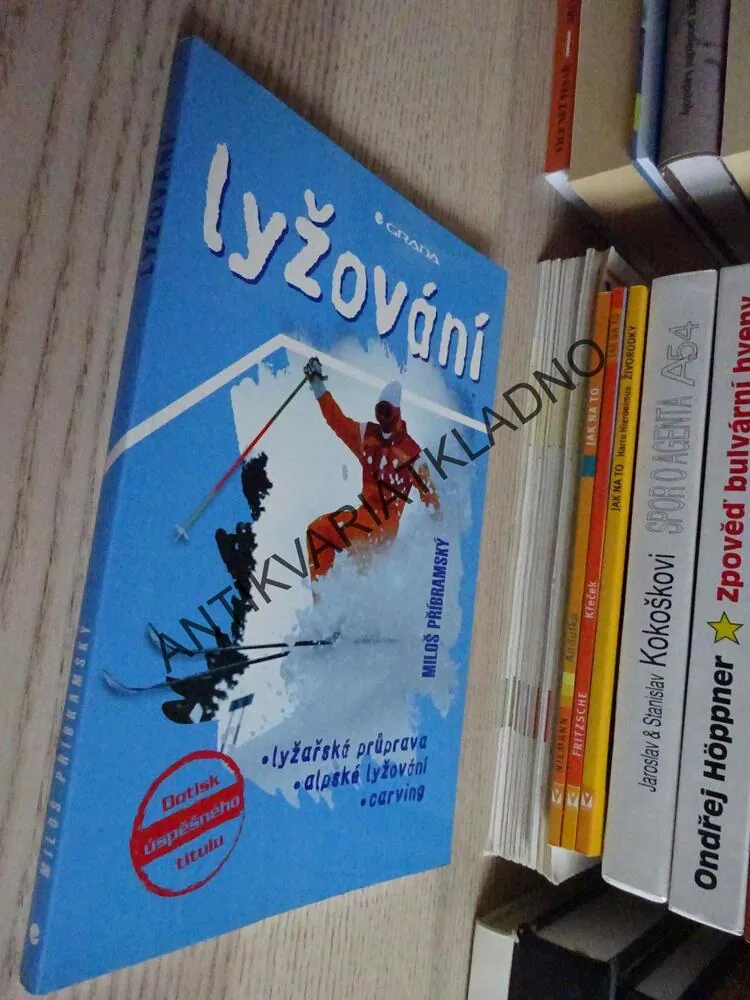 LYŽOVÁNÍ, MILOŠ PŘÍBRAMSKÝ, **an