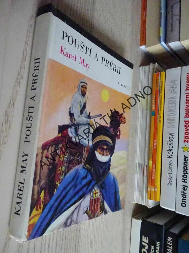 POUŠTÍ A PRÉRIÍ, KAREL MAY, ZDENĚK BURIAN, **an