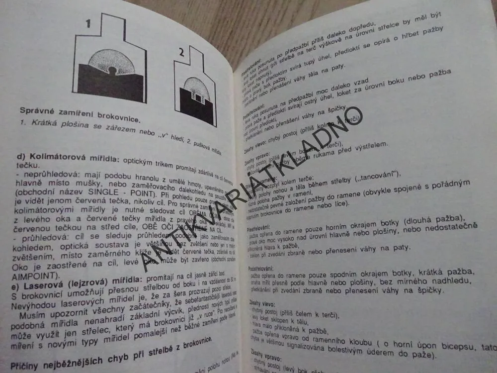 STŘELBA Z PISTOLE, REVOLVERU A BROKOVNICE, IVAN CHLUDIL, **an