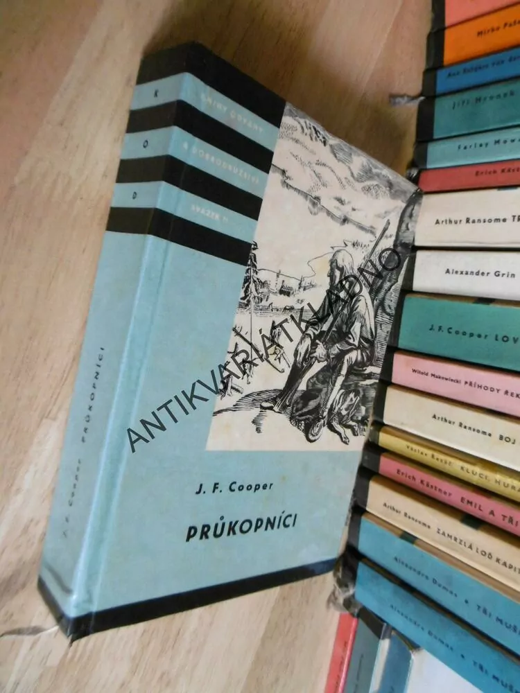 KOD 71 - PRŮKOPNÍCI, J.F.COOPER, VRAŠTIL, **an