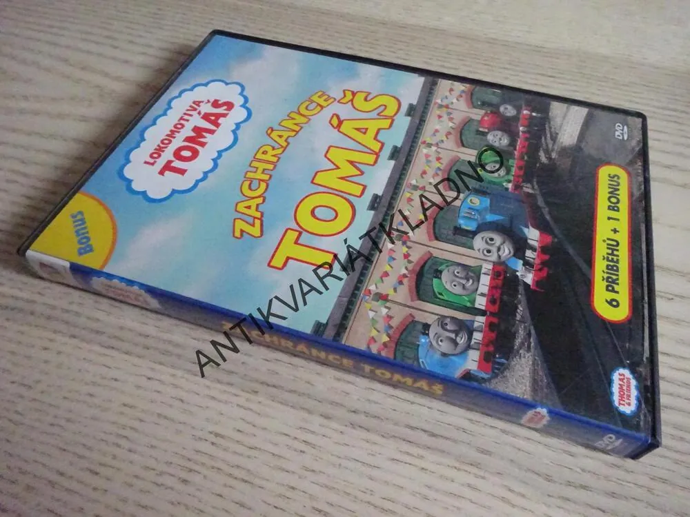 LOKOMOTIVA TOMÁŠ, ZACHRÁNCE TOMÁŠ, , DVD FILM