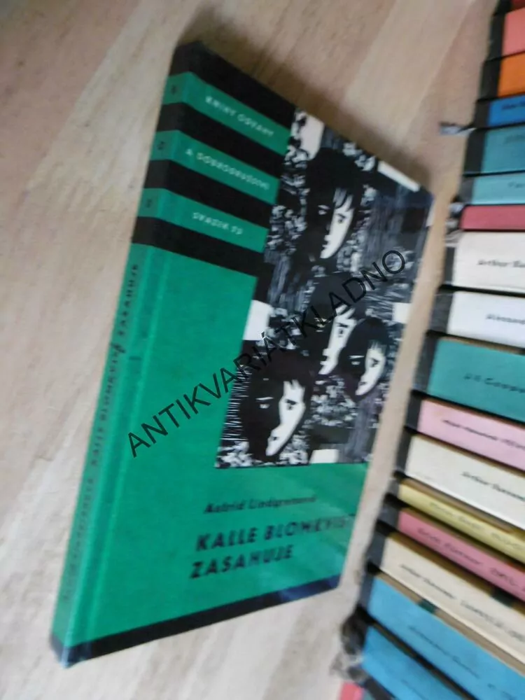 KOD 73 - KALLE BLOMKVIST ZASAHUJE, ASTRID LINDGRENOVÁ, MAJZNER, **an