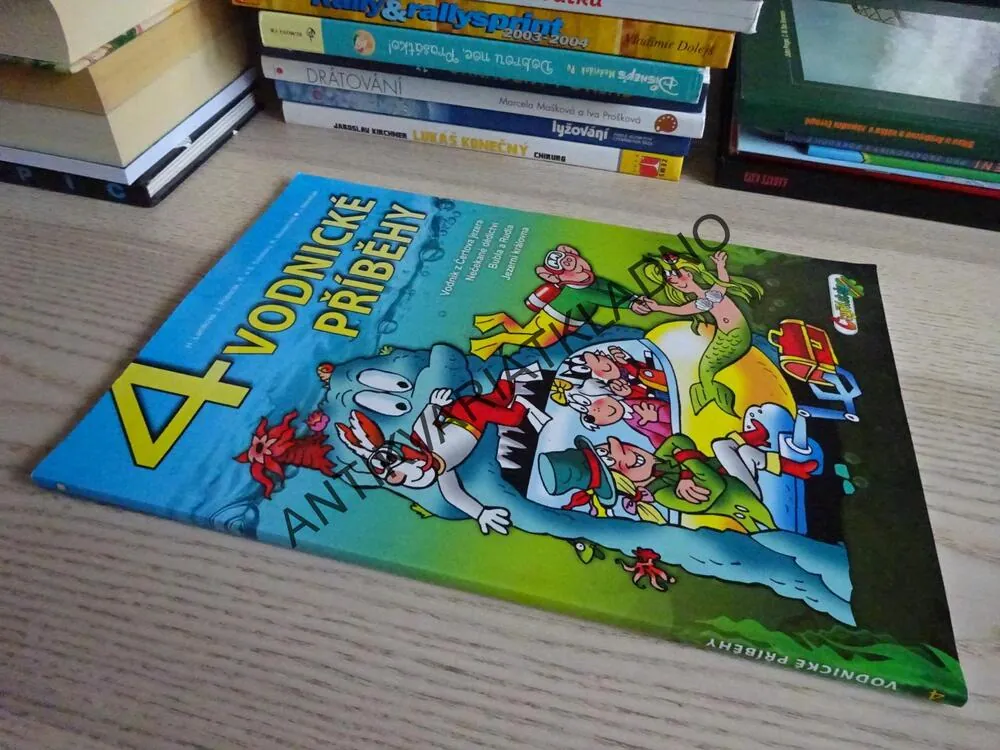 4 VODNICKÉ PŘÍBĚHY, ČTYŘLÍSTEK, JAROSLAV NĚMEČEK, LAMKOVÁ, **an