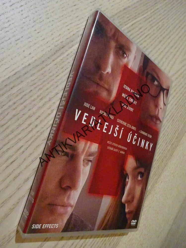 VEDLEJŠÍ ÚČINKY, JUDE LAW, DVD FILM