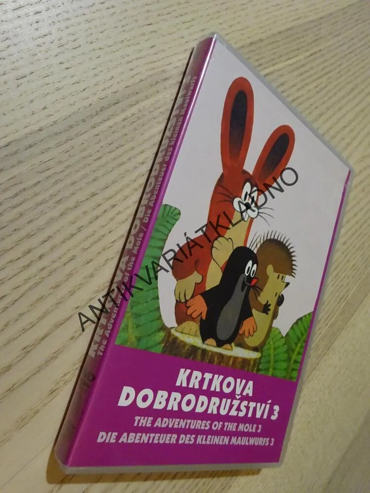 KRTKOVA DOBRODRUŽSTVÍ,3.,, DVD FILM
