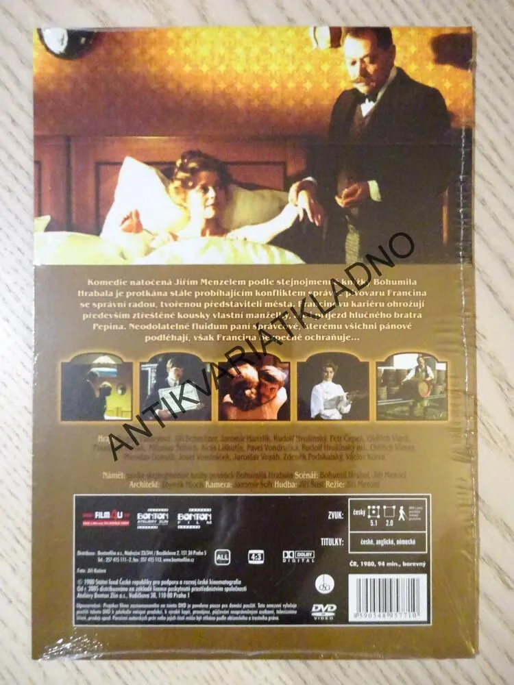 POSTŘIŽINY, DVD FILM 