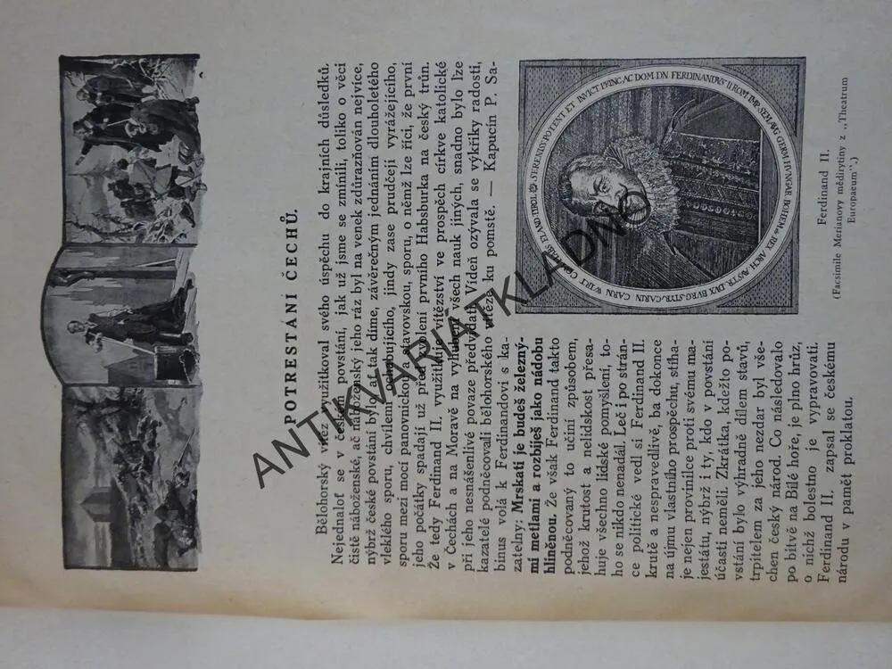 OBRÁZKOVÉ DĚJINY NÁRODU ČESKOSLOVENSKÉHO V-VIII, 5. DÍL, REZEK, DOLENSKÝ, **an