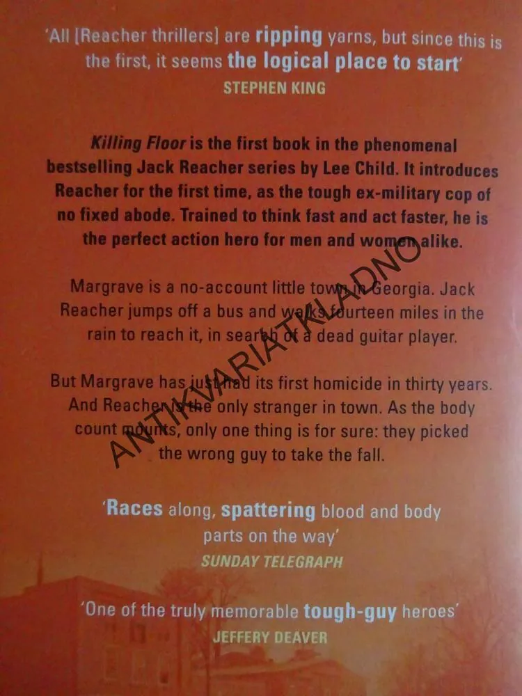 KILLING FLOOR, LEE CHILD, **an