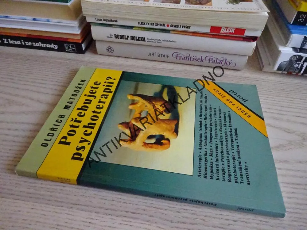 POTŘEBUJETE PSYCHOTERAPII? OLDŘICH MATOUŠEK, **an