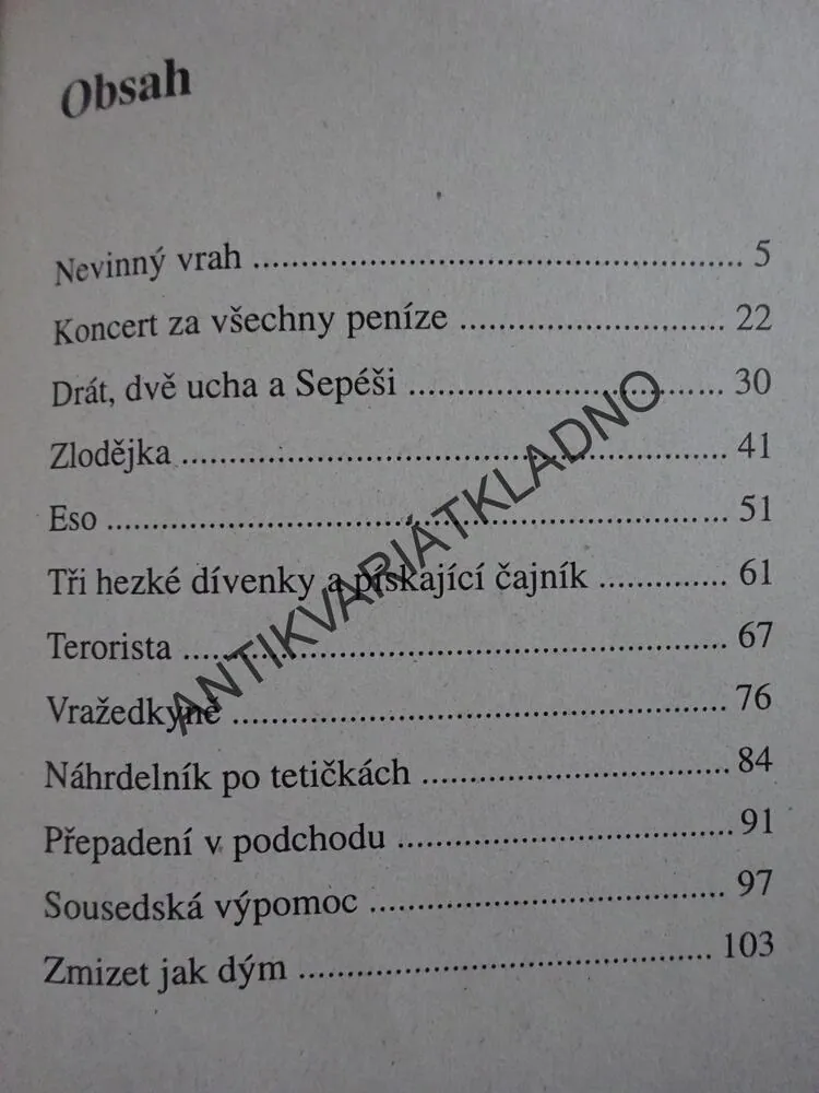 NEVINNÝ VRAH, VLADIMÍR PŘIBSKÝ, **an