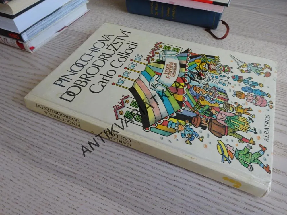 PINOCCHIOVA DOBRODRUŽSTVÍ, CARLO COLLODI, **an
