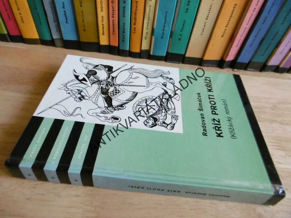 KOD 154 - KŘÍŽ PROTI KŘÍŽI, RADOVAN ŠIMÁČEK, KŘIŽÁCKÝ ROMÁN, KOPECKÝ, **an