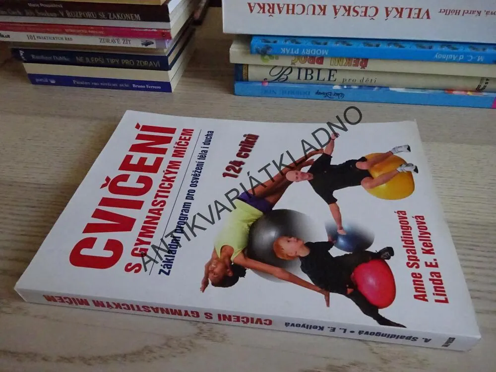 CVIČENÍ S GYMNASTICKÝM MÍČEM, ANNE SPALDINGOVÁ, LINDA E. KELLYOVÁ, **an