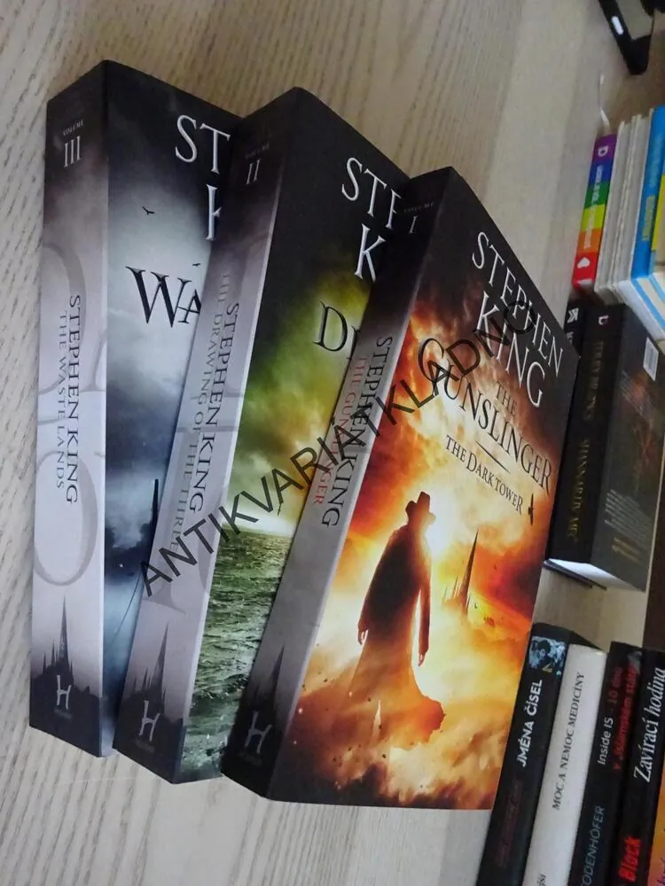 THE DARK TOWER 1-3, STEPHEN KING, **an