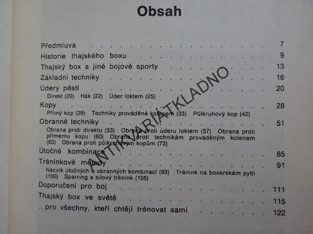 THAJSKÝ BOX, ZORAN REBAC, **an