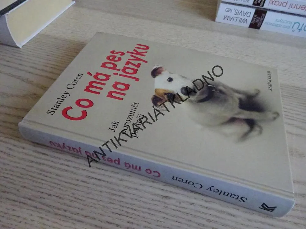 CO MÁ PES NA JAZYKU, JAK POROZUMĚT PSÍ ŘEČI, STANLEY COREN, **an