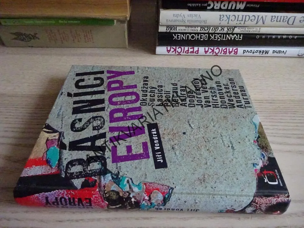 BÁSNÍCI EVROPY, JIŘÍ VONDRÁK, **an