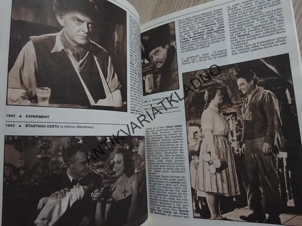 FILMOVÉ PORTRÉTY 1, ČESKOSLOVENSKÝ FILMOVÝ ÚSTAV, **an