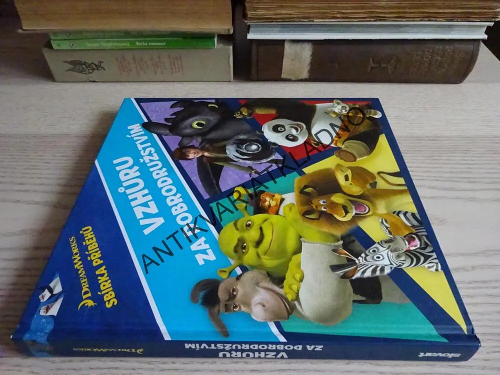 VZHŮRU ZA DOBRODRUŽSTVÍM, SHREK, MADAGASKAR, KUNG FU PANDA, JAK VYCVIČIT DRAKY, **an