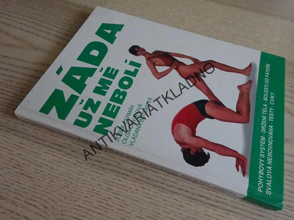 ZÁDA UŽ MĚ NEBOLÍ, ČERMÁK, CHVÁLOVÁ, BOTLÍKOVÁ, **an