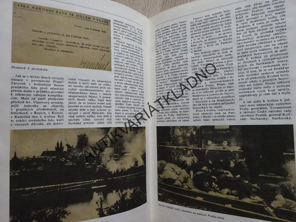 JAK TO BYLO V KVĚTNU 1945, VÁCLAV MELICHAR, SLOVO K HISTORII