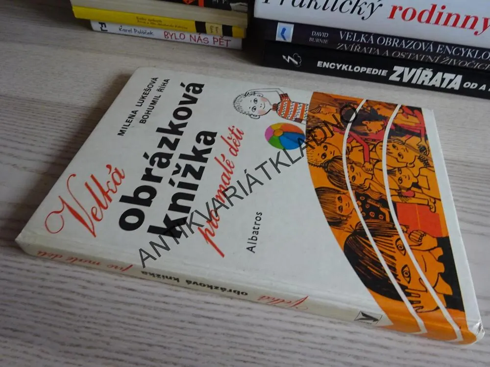 VELKÁ OBRÁZKOVÁ KNÍŽKA PRO MALÉ DĚTI, LUKEŠOVÁ, ŘÍHA,**an