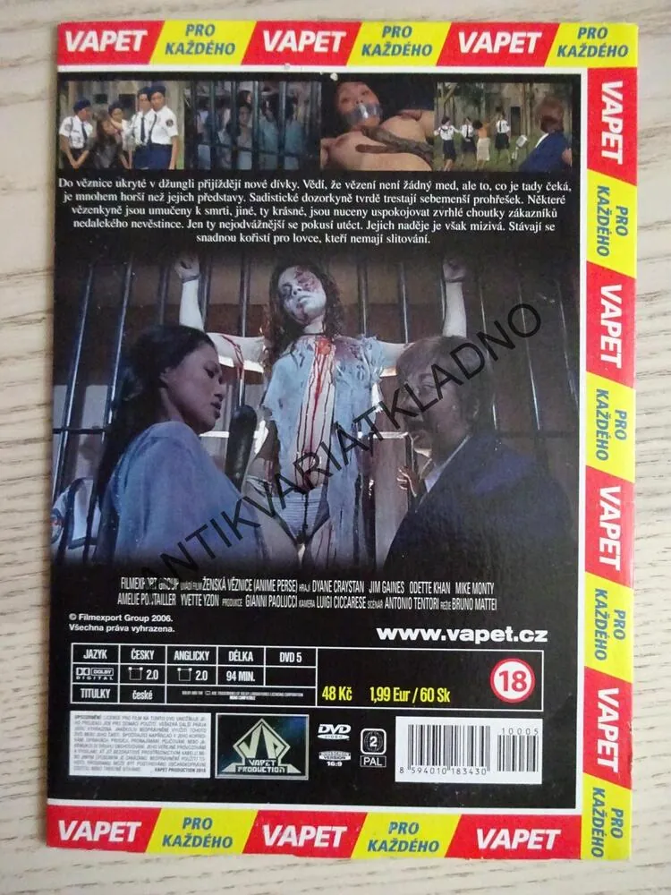 ŽENSKÁ VĚZNICE, DVD FILM