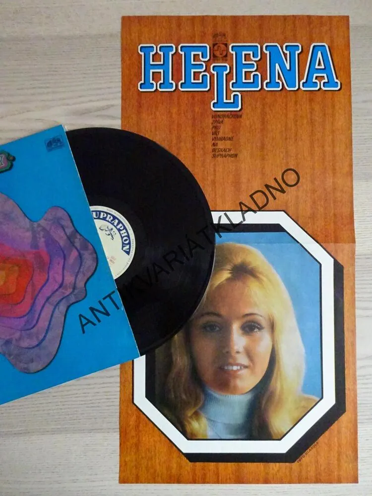 OSTROV HELENY VONDRÁČKOVÉ, VČETNĚ PLAKÁTU, LP