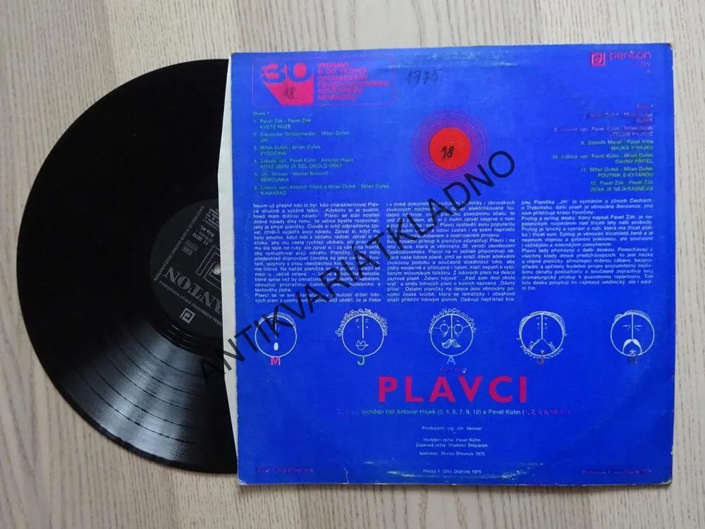 PLAVCI, THE RANGERS, SLÁVA, LP