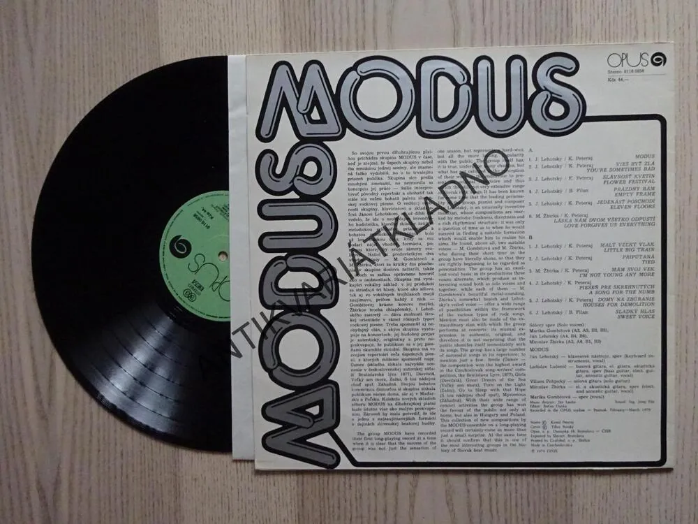 MODUS MODUS, LP