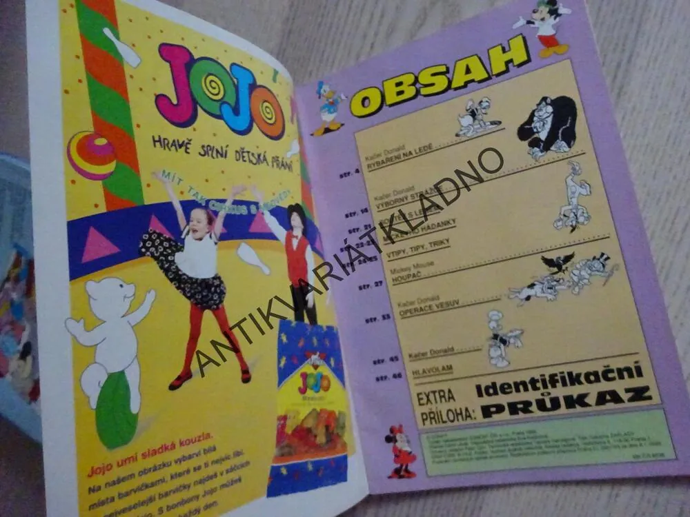 MICKEY MOUSE, KOMIKS, DISNEY, 24/1995