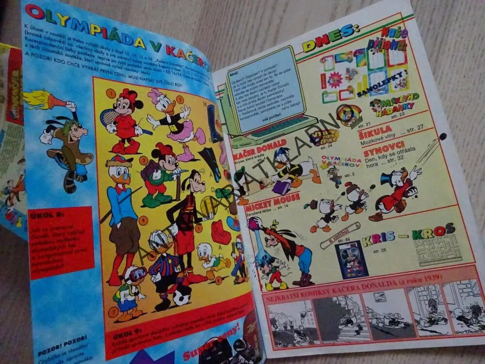 KAČER DONALD, 16/96, komiks DISNEY