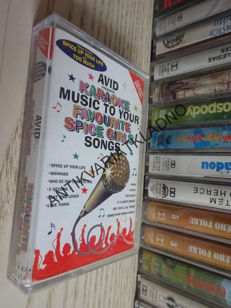 KARAOKE MUSIC TO YOUR FAVOURITE SPICE GIRLS SONGS, MC KAZETA