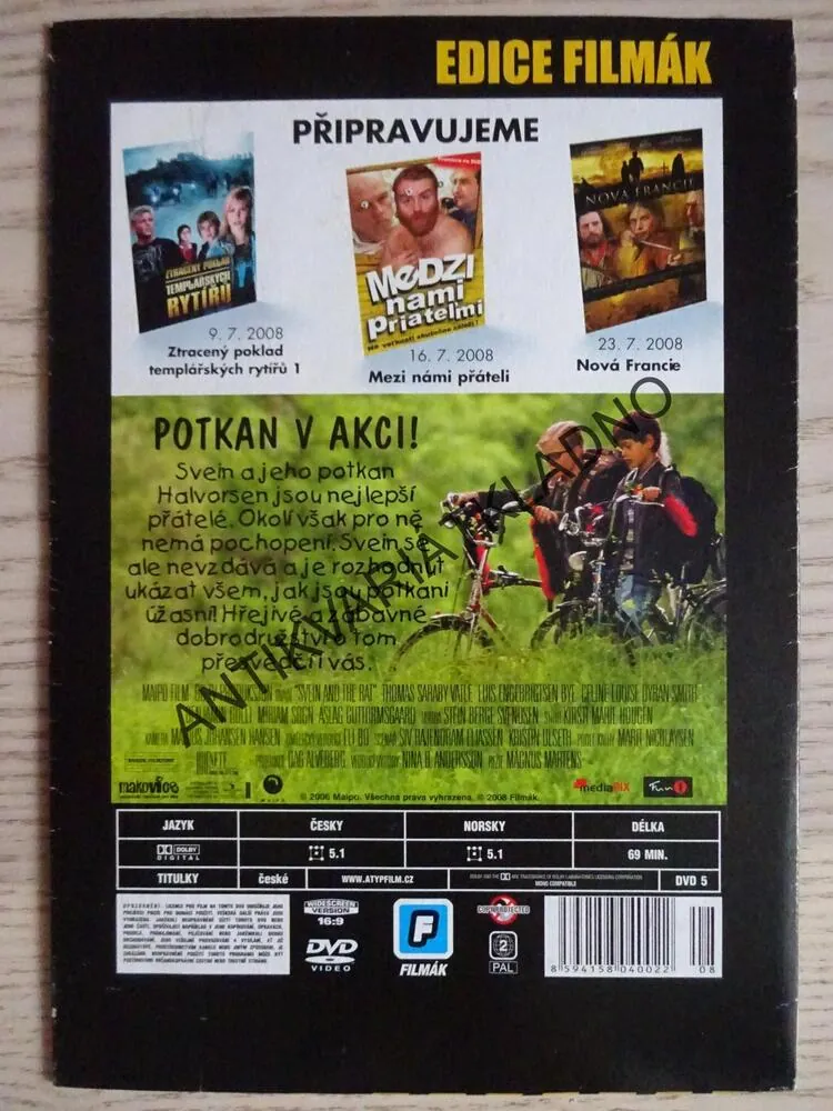 POTKAN 007, DVD FILM