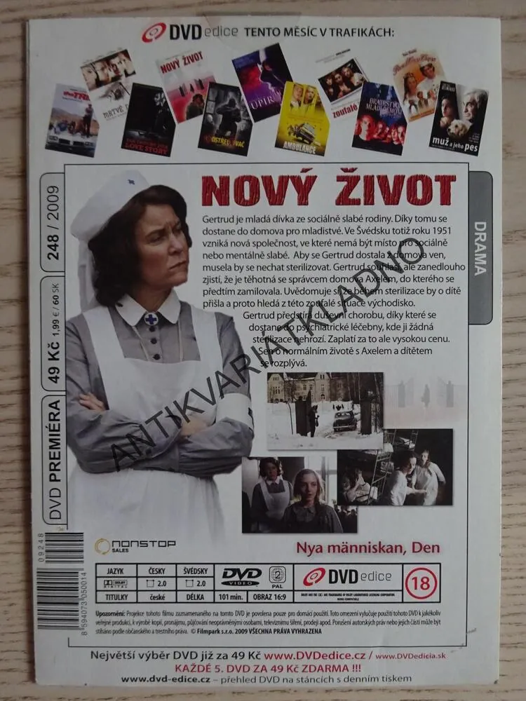 NOVÝ ŽIVOT, DVD FILM