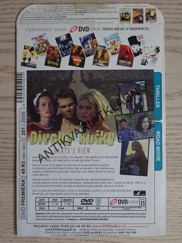 DIVOKÝ KOČKY, DVD FILM