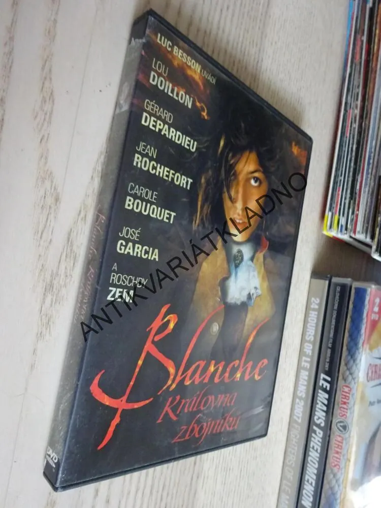 BLANCHE KRÁLOVNA ZBOJNÍKŮ, DVD FILM