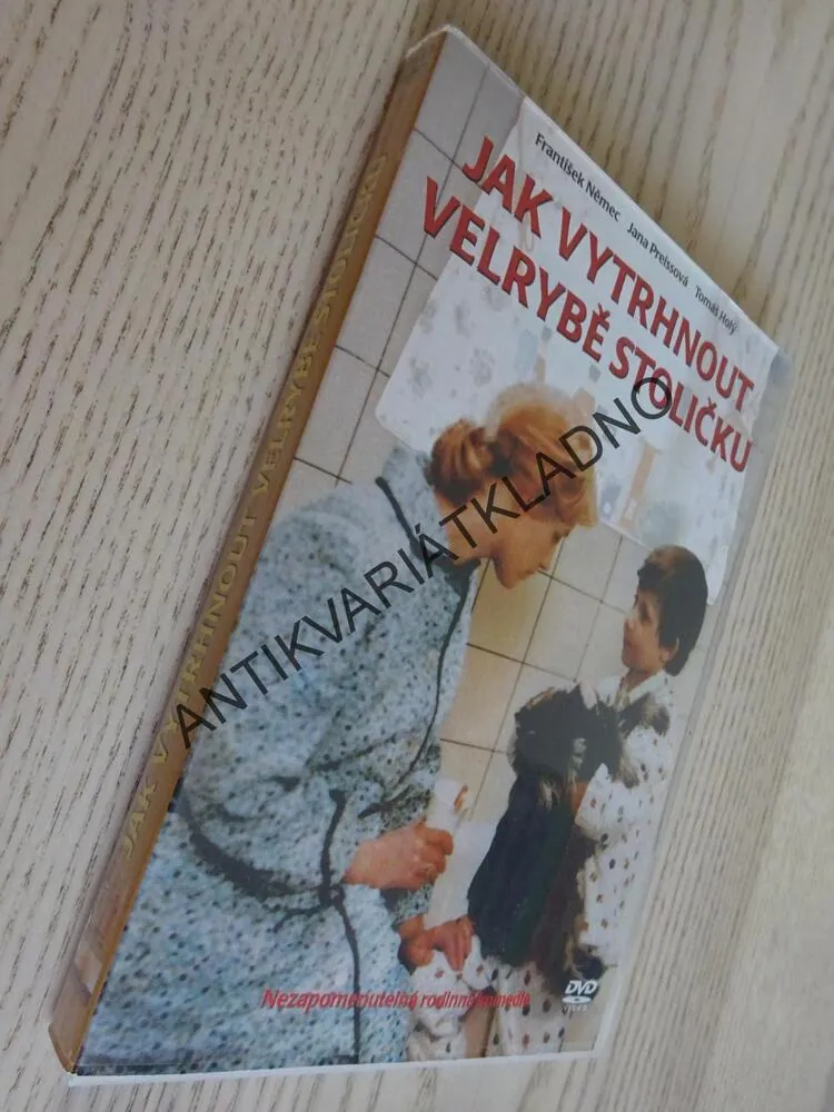 JAK VYTRHNOUT VELRYBĚ STOLIČKU, DVD FILM