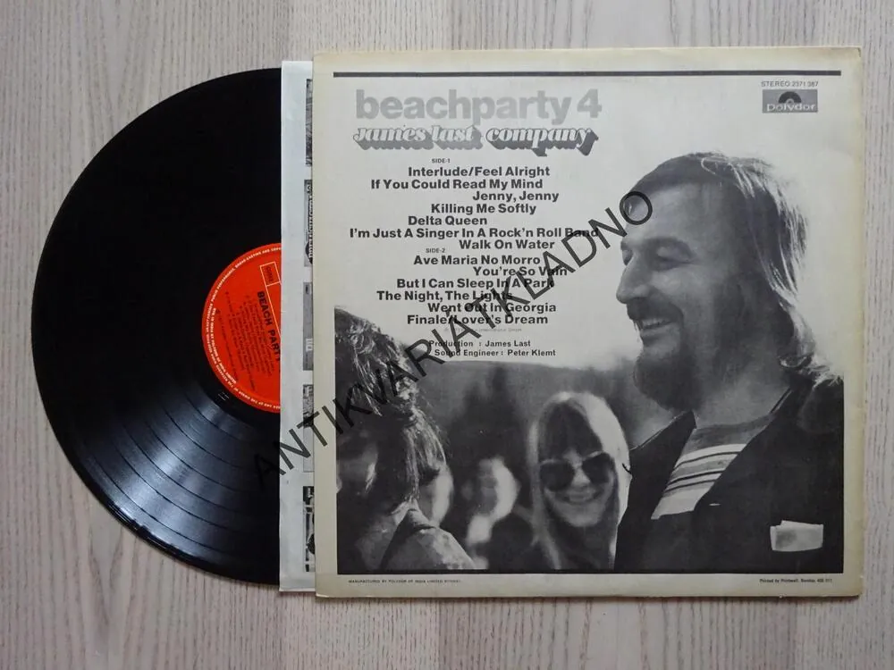 BEACHPARTY 4, JAMES LAST, COMPANY, LP