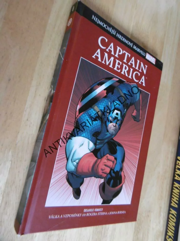 CAPTAIN AMERICA, KAPITÁN AMERICA, KOMIKS MARVEL 6., **an
