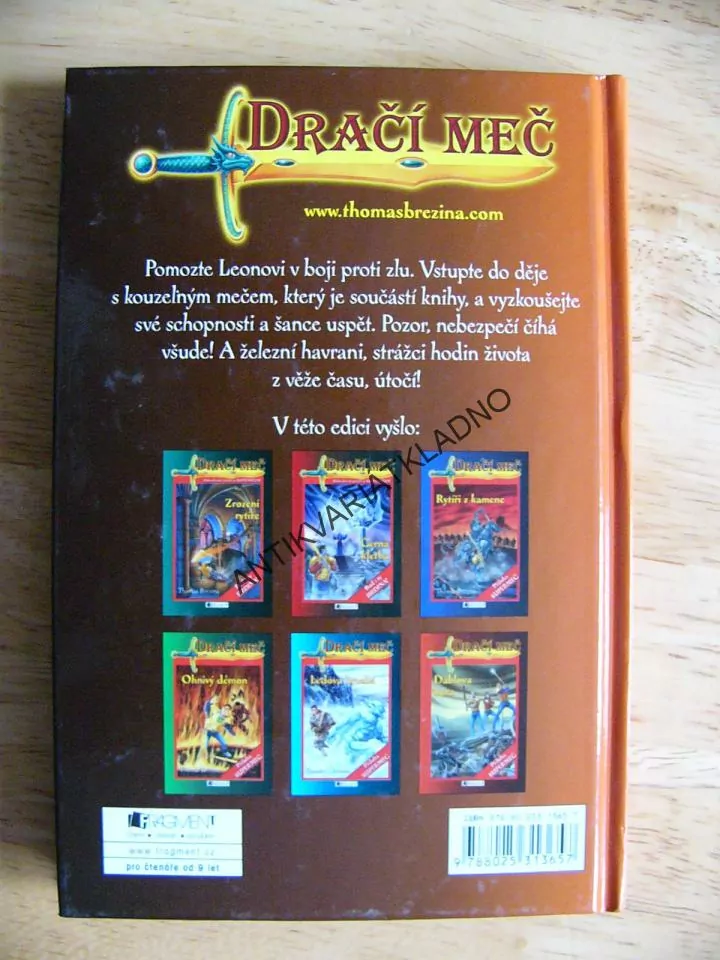 DRAČÍ MEČ, ŽELEZNÍ STRÁŽCI, THOMAS BREZINA, **an