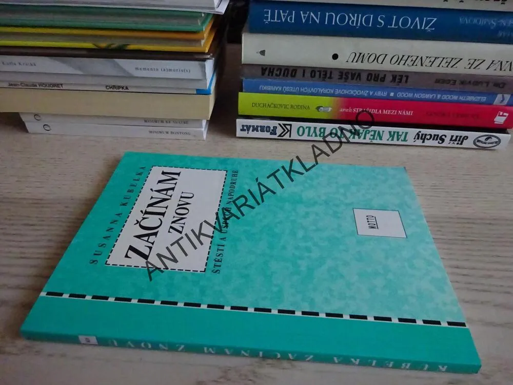 ZAČÍNÁM ZNOVU, ŠTĚSTÍ A ÚSPĚCH NAPODRUHÉ, SUSANNA KUBELKA, **an