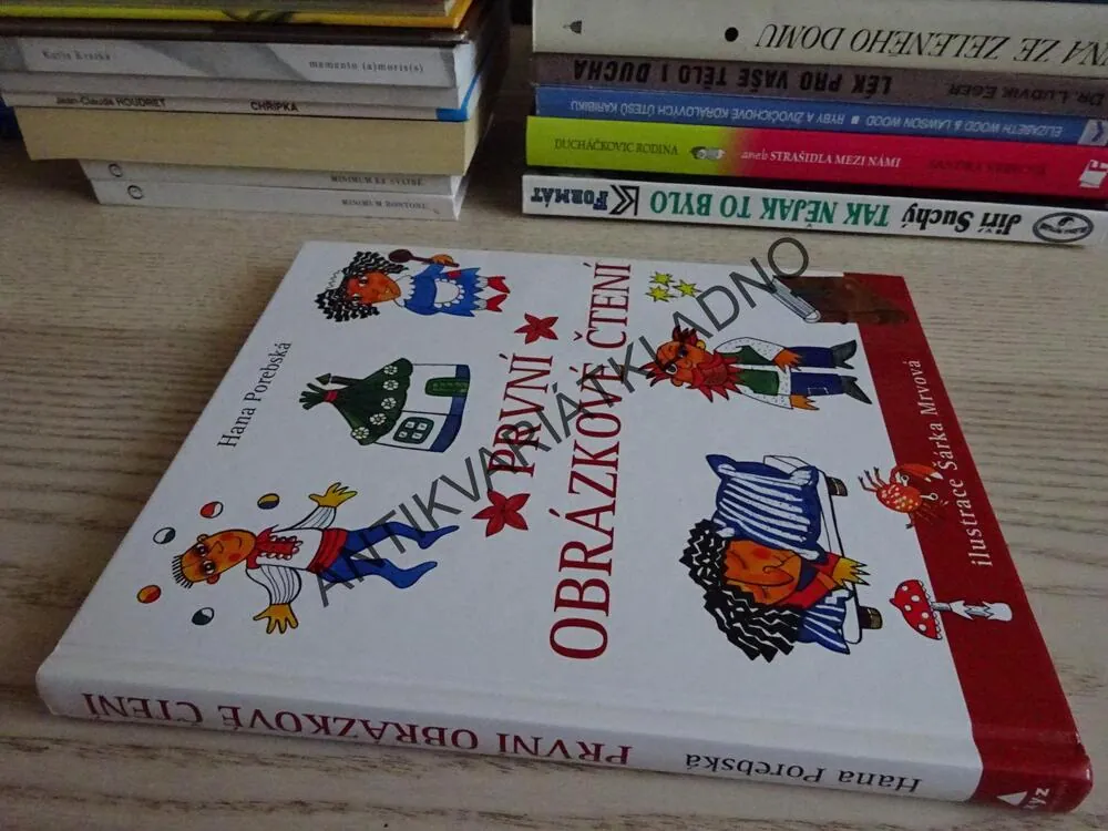 PRVNÍ OBRÁZKOVÉ ČTENÍ, HANA POREBSKÁ, ŠÁRKA MRVOVÁ, **an