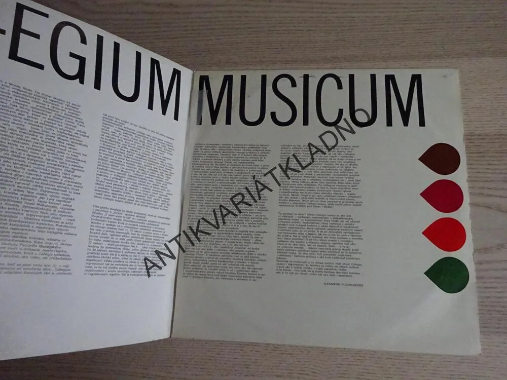 COLLEGIUM MUSICUM, LP
