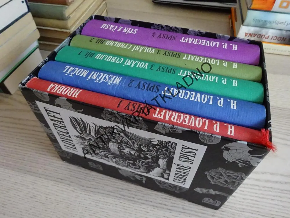 SPISY 1-4 (5 KNIH), H. P. LOVECRAFT, **an