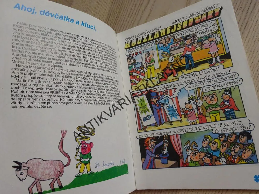 ČTYŘLÍSTEK 188 - KOUZLA NEJSOU ČÁRY