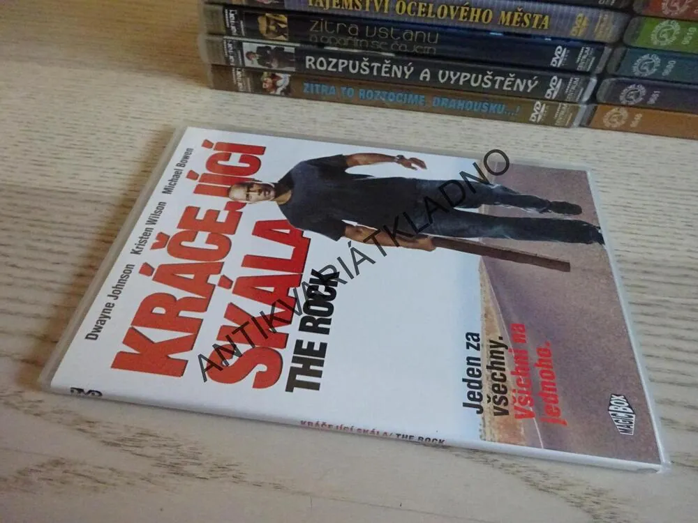 KRÁČEJÍCÍ SKÁLA, DVD FILM