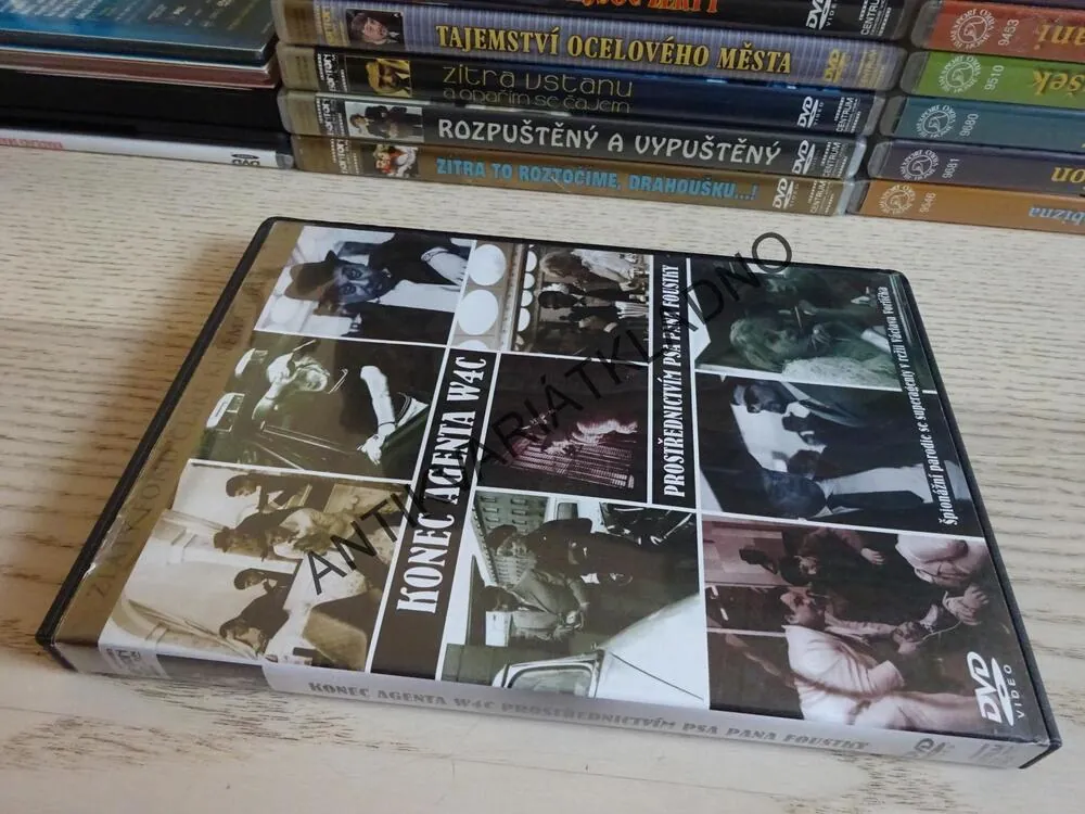 KONEC AGENTA W4C, DVD FILM