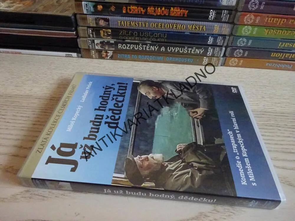 JÁ UŽ BUDU HODNÝ, DĚDEČKU!, DVD FILM ČR