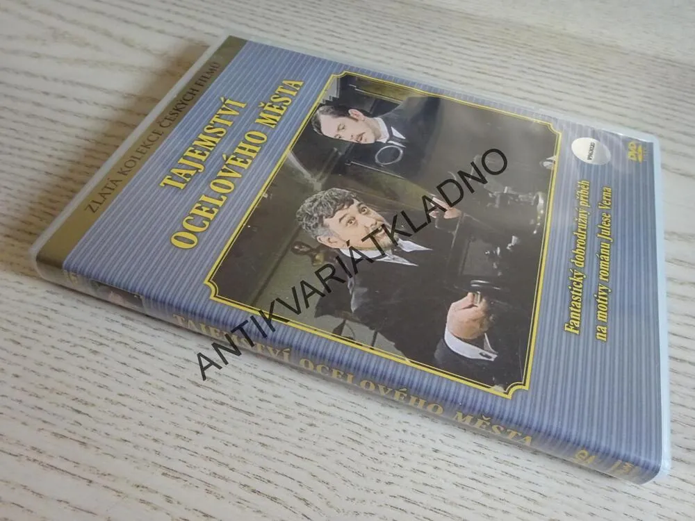 TAJEMSTVÍ OCELOVÉHO MĚSTA, DVD FILM ČR
